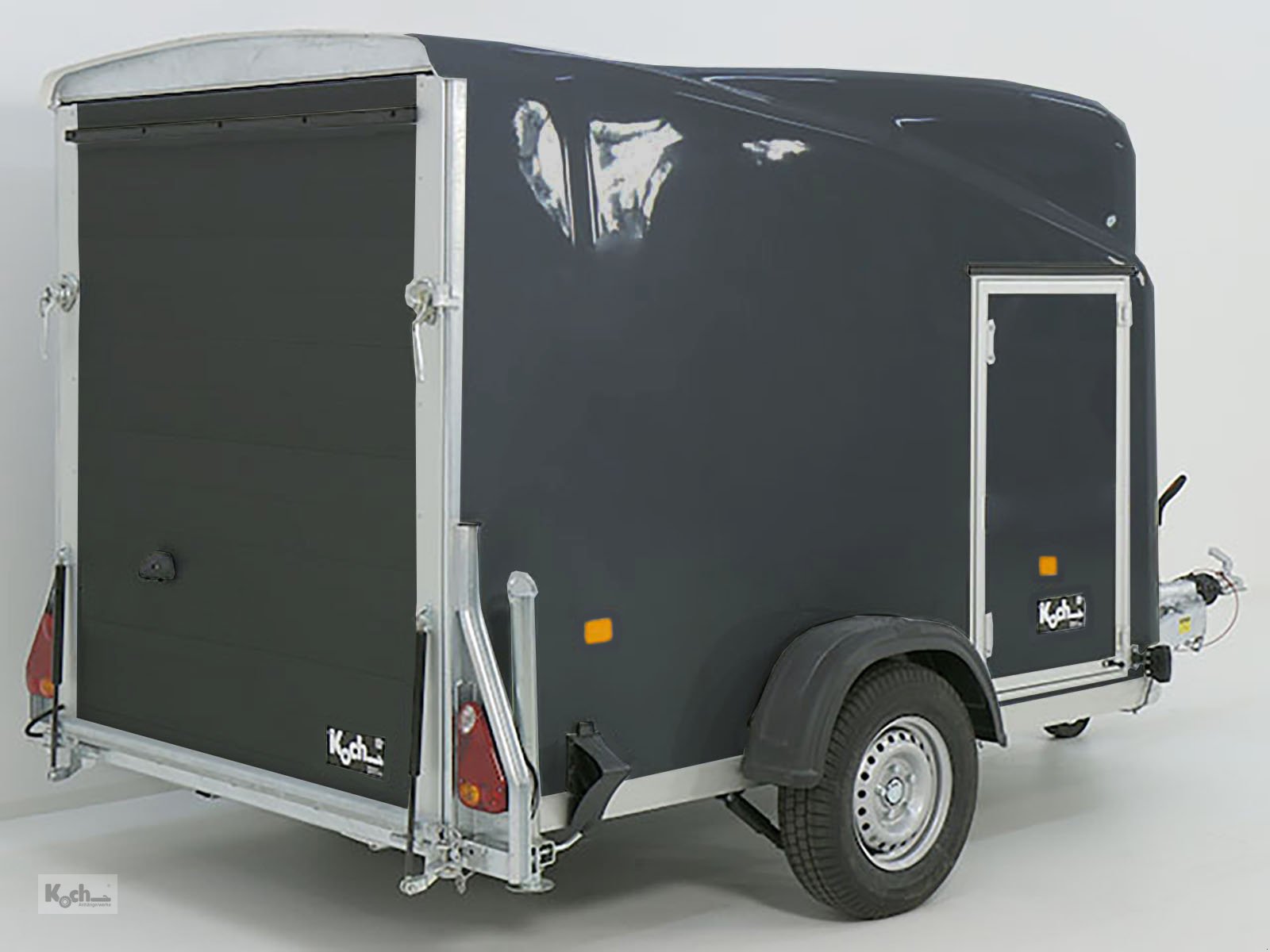 Anhänger des Typs Sonstige Kofferanhänger Cargo 1300 Vollpoly 150x290cm H:160cm|Tür|grau (Ko12411551So), Neumaschine in Winsen (Luhe) (Bild 2)